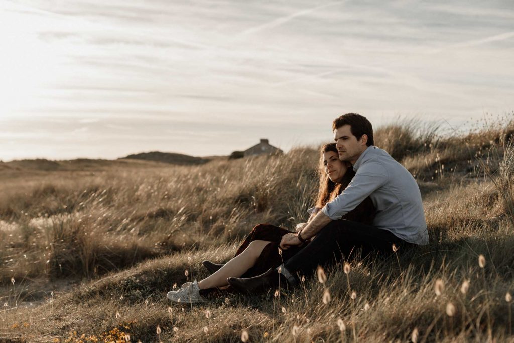 séance engagement session plage